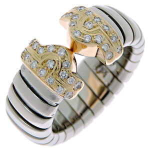 BVLGARI Gold Diamond Ring